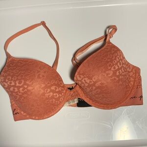 PINK Victoria's Secret Lightly Padded, Underwired, Bra, Size: 34D